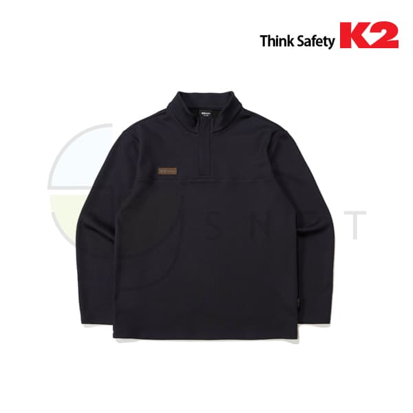 TS-F3201/K2/티셔츠/추동/폴리에스터/기모/90~120(5단위)/네이비