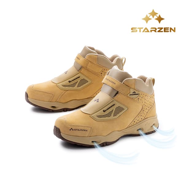 SZ-525/6인치/스타젠/미끄럼방지1급/벨크로/스플리트/베이지/235~300