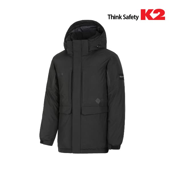 JK-F5106(WIND)/K2/상의/윈드스토퍼다운자켓/추동/폴리에스터+나일론/90~110,120/블랙