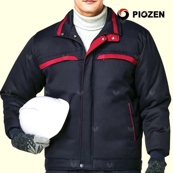 PW-J151/상의/추동//폴리65+레이온35/TR게버딘/네이비&와인/M~4XL