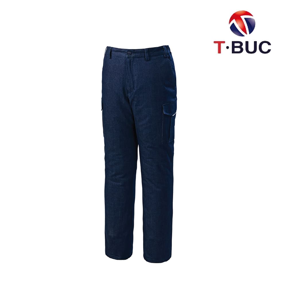 TB-475P/하의/겨울/티뷰크/동계청지/코튼81+폴리17+스판2/정전기+패딩+시보리/YKK/인디고블루