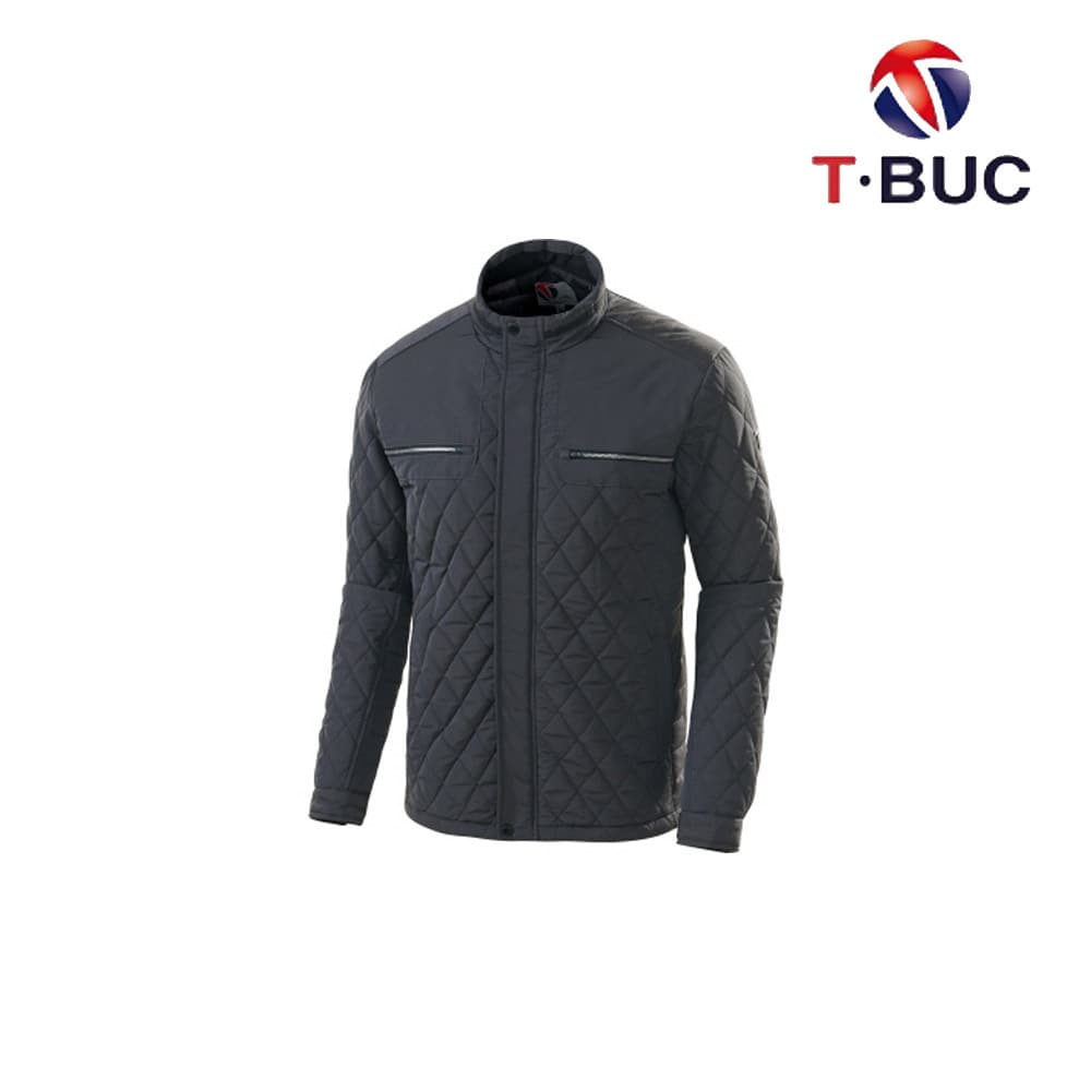 TB-379J/상의/겨울/티뷰크/패딩작업복/폴리100/정전기차폐안감/YKK지퍼/그레이