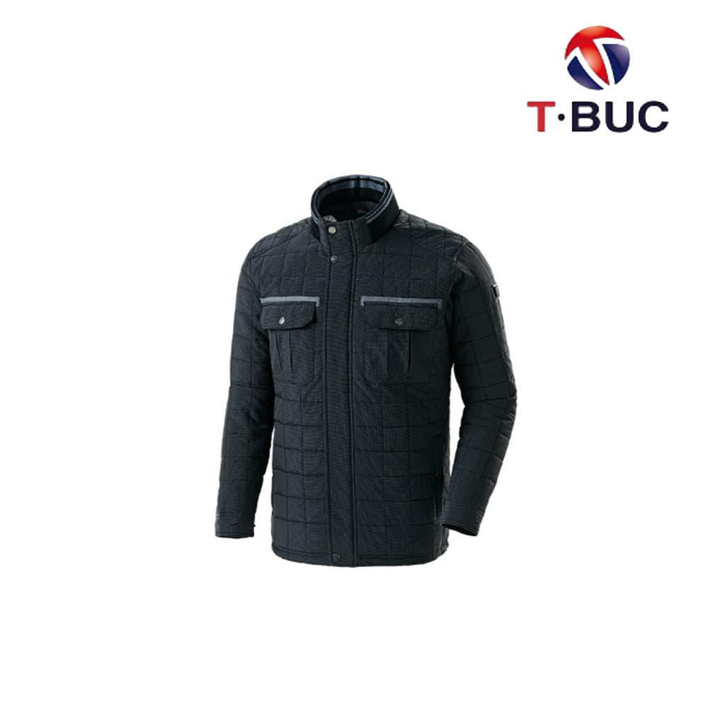 TB-378J/상의/겨울/티뷰크/패딩작업복/나일론90+폴리10/정전기차폐안감/YKK지퍼/블랙