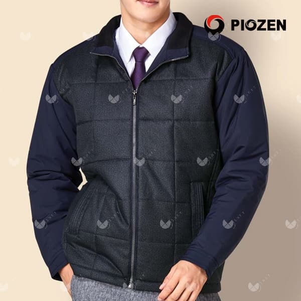 PW-J171/자켓/추동//2톤점퍼/폴리에스터100/M.그레이&네이비/S~4XL