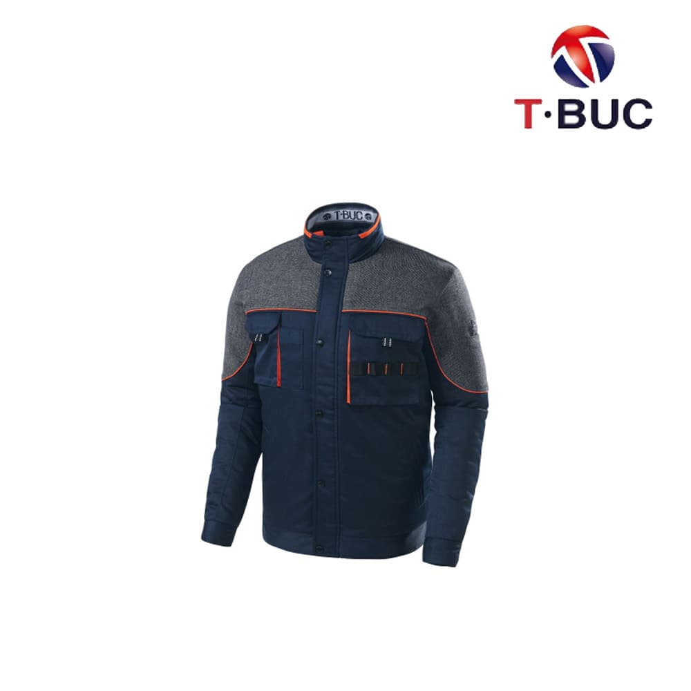 TB-906J/상의/겨울/TR개버딘작업복/폴리65+레이온35/정전기차폐안감/YKK지퍼/네이비