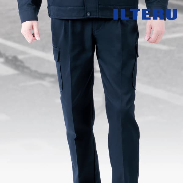 IT-871/하의/바지/일터루/폴리65+레이온35/네이비/28~42(2단위)