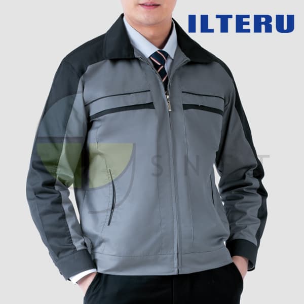 IT-230/상의/점퍼/일터루/폴리65+코튼35/TC/그레이/M~4XL