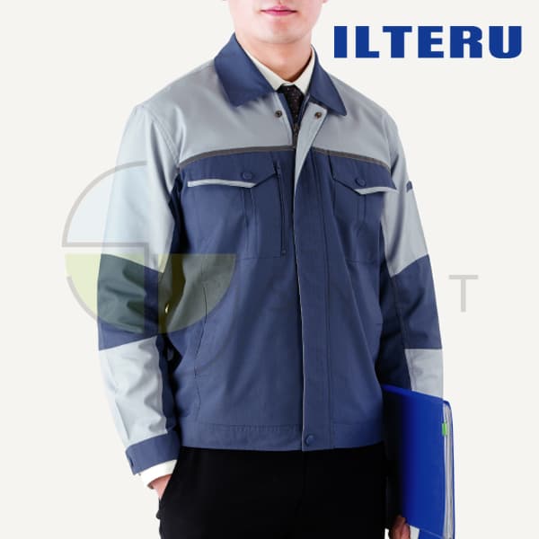 IT-710/상의/점퍼/일터루/폴리65+레이온35/TR트로피칼/그레이블루/M~4XL