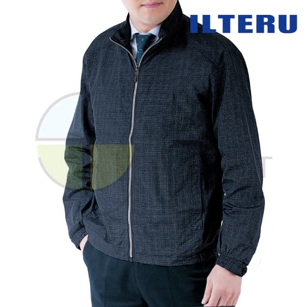 IT-150/상의/점퍼/일터루/폴리100/펀칭원단/블루그레이/M~4XL