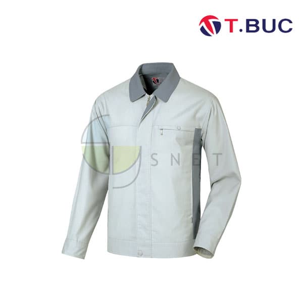 TB-173J/상의/춘하/티뷰크/TR점퍼/폴리65+레이온35/YKK지퍼/L.그레이