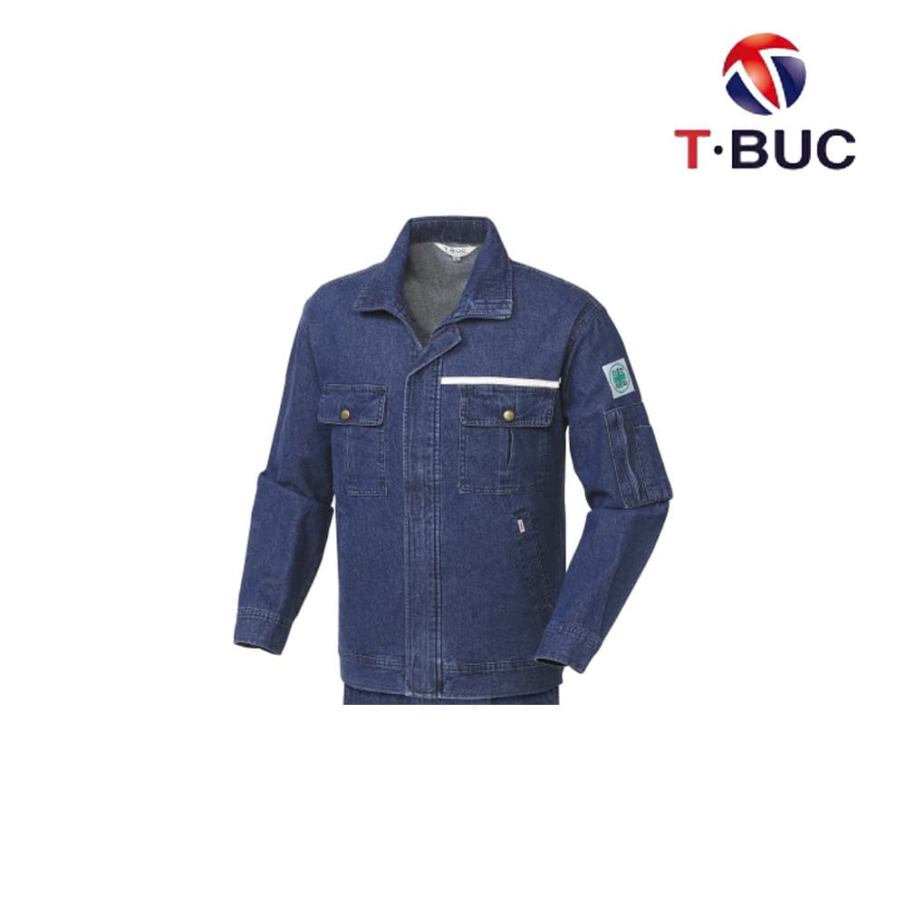 TB-66J/상의/춘하/티뷰크/청지작업복/코튼100/위싱제품/YKK지퍼/네이비