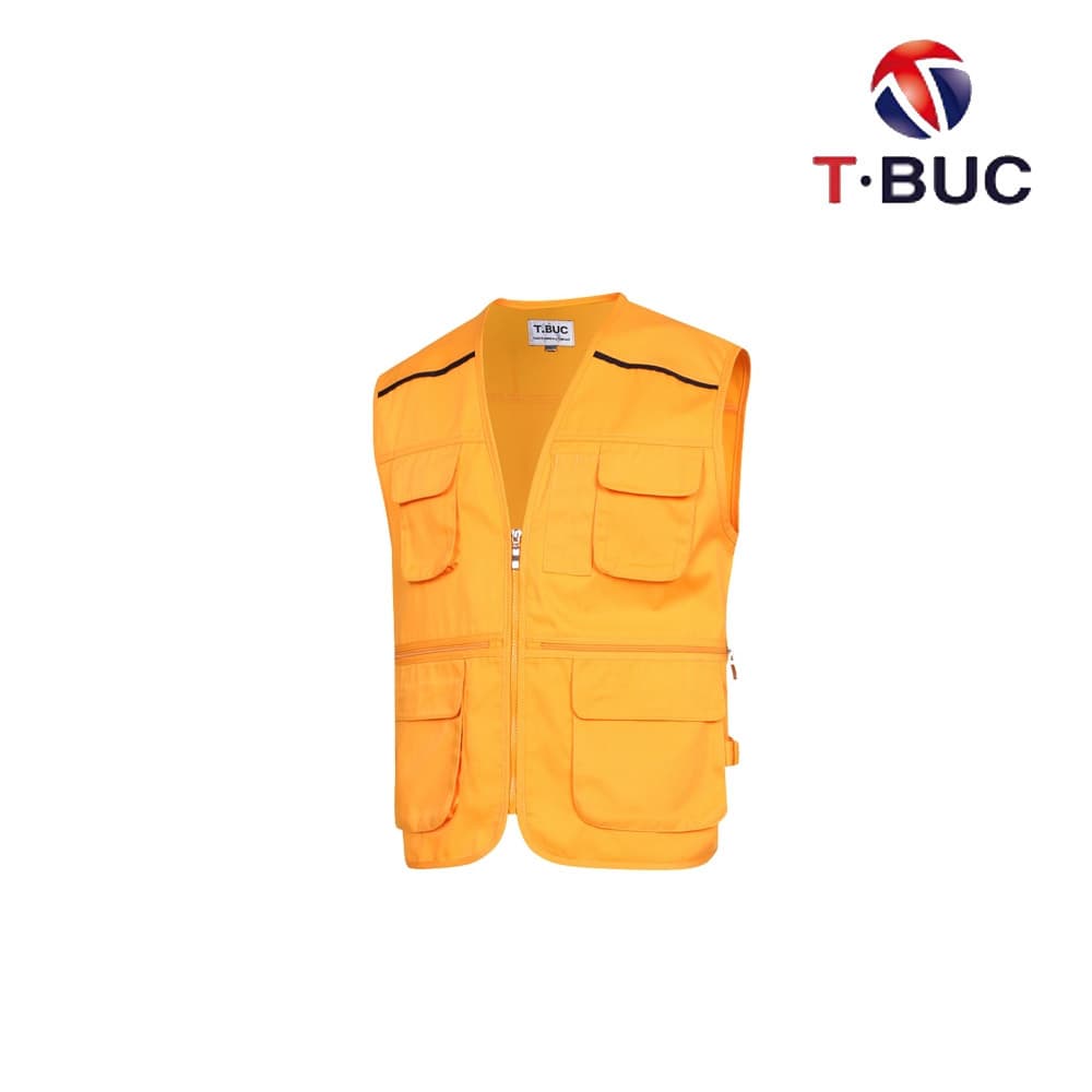 MK-171/조끼/춘추/티뷰크/TC조끼/폴리85+코튼15/옐로우