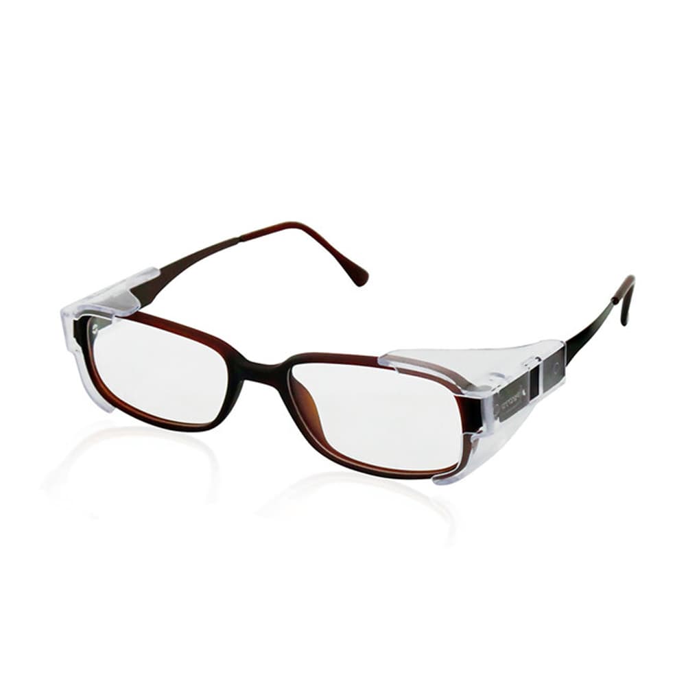 M-6530AS/철테도수안경/OTOS/측면보호판분리형/렌즈교환가능