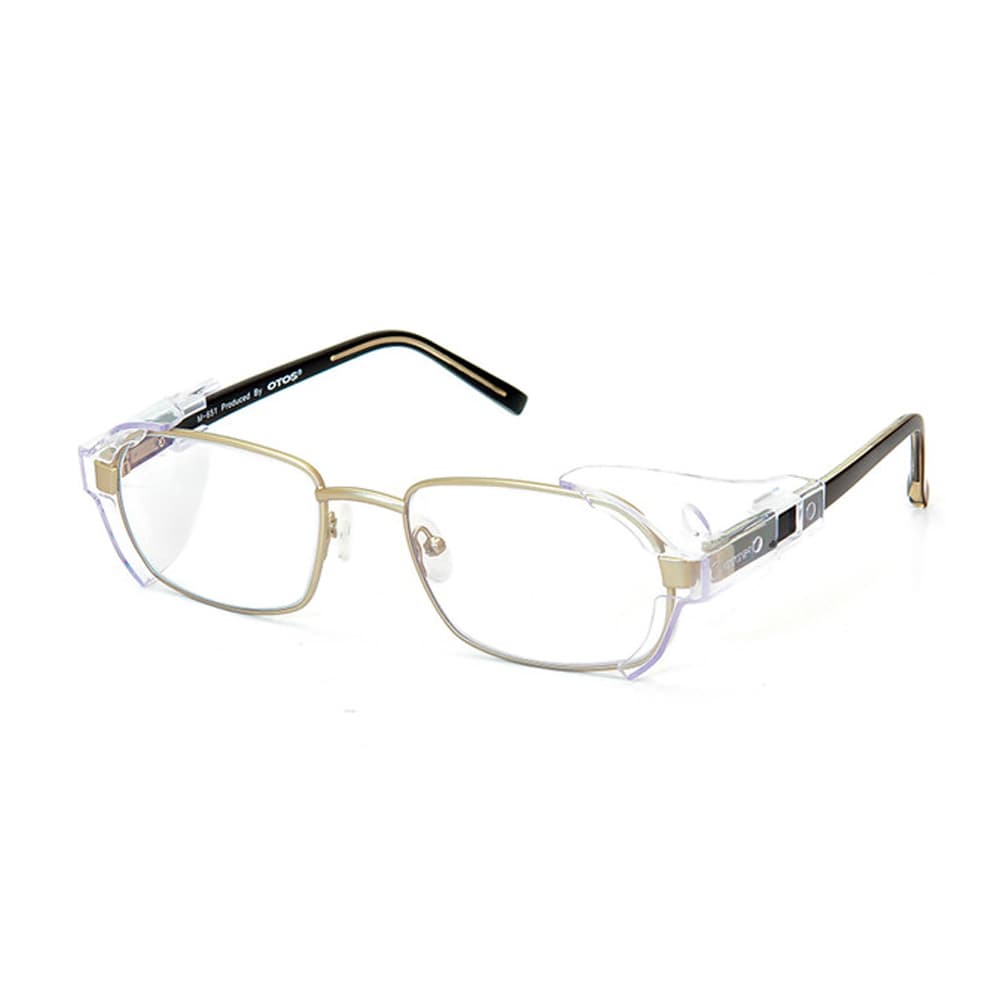 M-6510AS/철테도수안경/OTOS/측면보호판분리형/렌즈교환가능